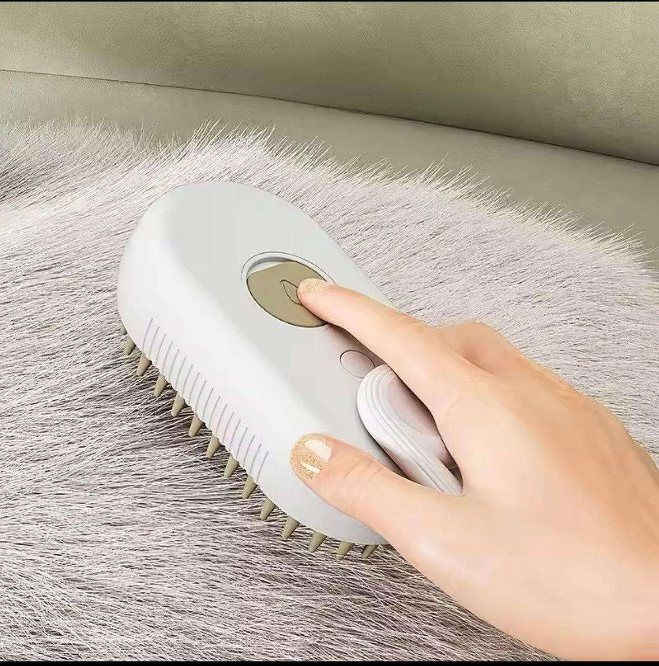 3-in-1 Dog Hair Brush Cat Hair Brush Electric Pet Cleaning Brush Steam Spray Brush Massage Hair Removal Comb Anti Flying Brush