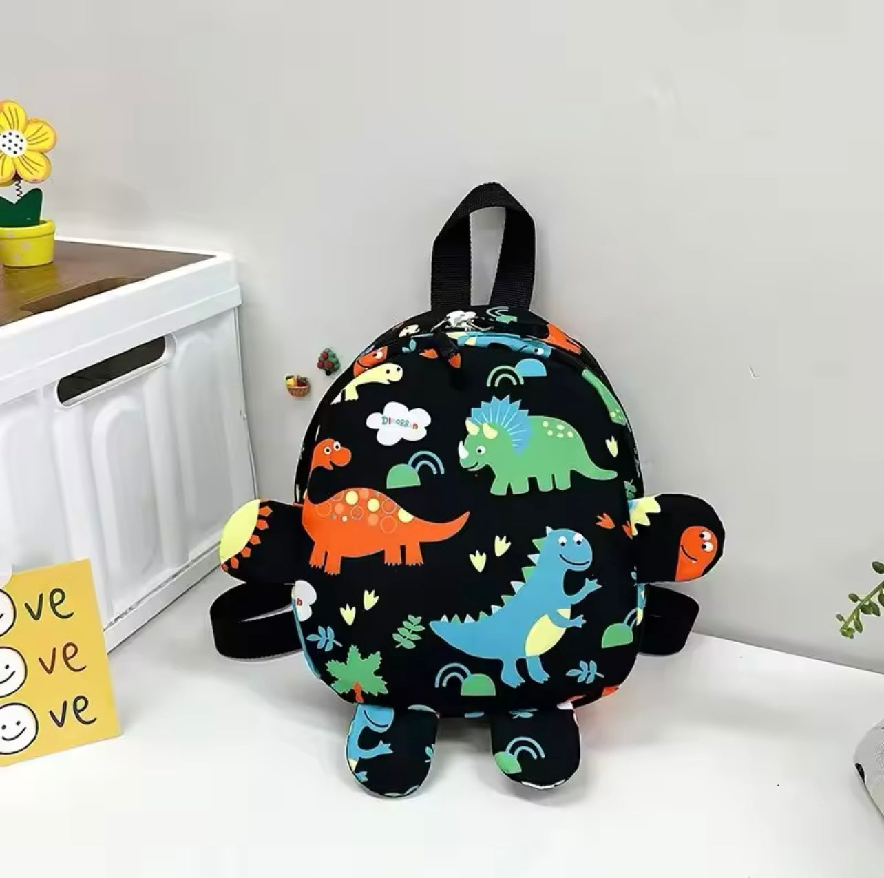 Cute Cartoon Dinosaur Baby Backpacks Kindergarten Schoolbag Children Boys Girls School Bags Adjustable Animals Kid Backpack