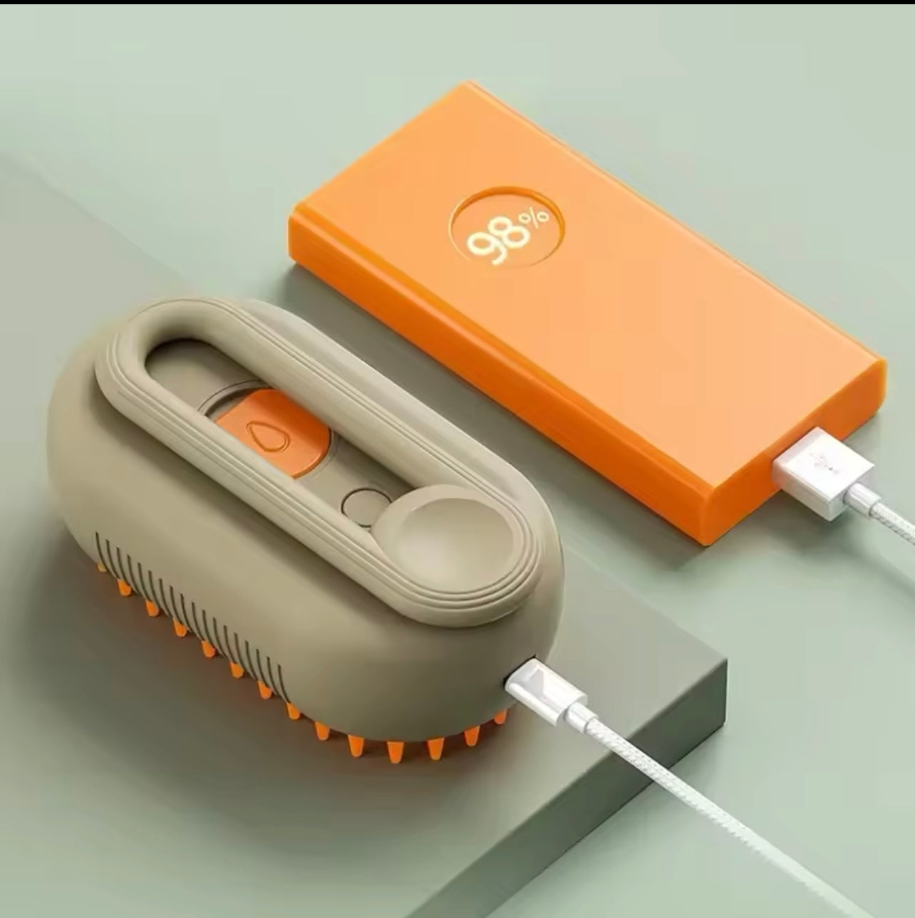 3-in-1 Dog Hair Brush Cat Hair Brush Electric Pet Cleaning Brush Steam Spray Brush Massage Hair Removal Comb Anti Flying Brush