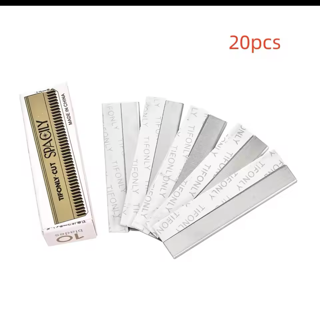 Stainless Steel Scraping Eyebrow Blade
