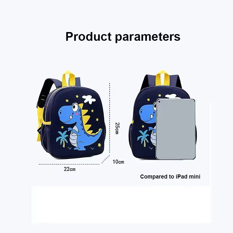 Cartoon Cute Dinosaur Printed SchoolBags